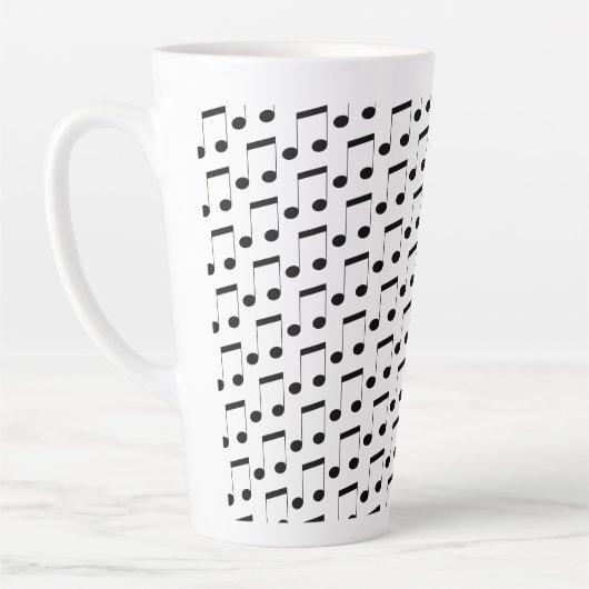 Muzieknoten, Latte Mok (Links)
