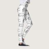 "Muzieknoten" Leggings (Rechts)