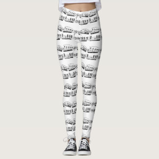 Muzieknoten Leggings