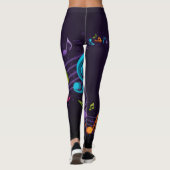 Muzieknoten Leggings (Achterkant)