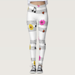 Muzieknoten Leggings