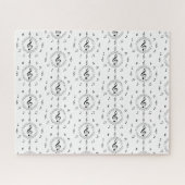 Muzieknoten Legpuzzel (Horizontaal)