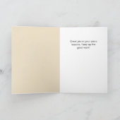 Muzieknoten Leraar aan studentenbericht Kaart (Binnen)