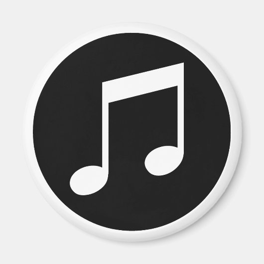 Muzieknoten Magneet (Voorkant)