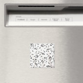 Muzieknoten Magneet (Insitu (Vaatwasser))