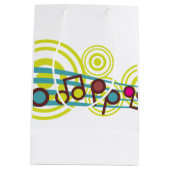 Muzieknoten Medium Cadeauzakje (Achterkant)