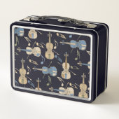Muzieknoten met angstige Violins (Achterkant)