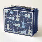 Muzieknoten met angstige Violins (Achterkant)