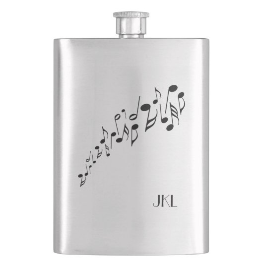 Muzieknoten met Monogram Flacon (Voorkant)