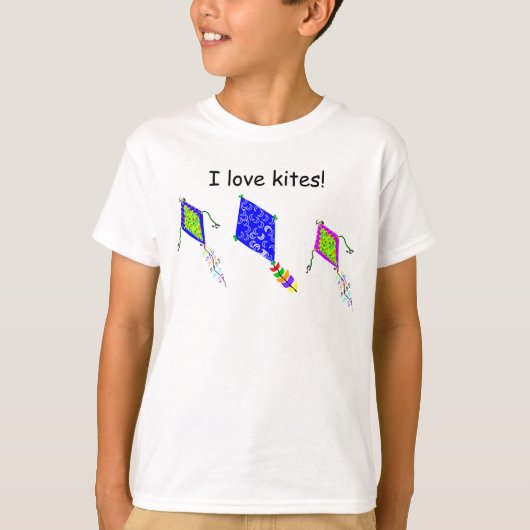 Muzieknoten Mons Kinder Kite T-shirt (Voorkant)