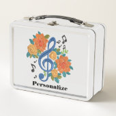 Muzieknoten Musical Clef gepersonaliseerd (Voorkant)