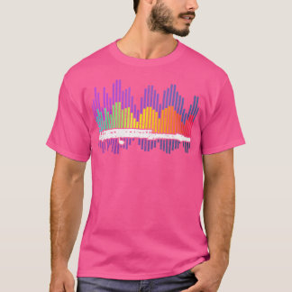 Muzieknoten Muziekinstrumenten Reinigbare schuimfl T-shirt