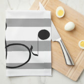 Muzieknoten Muzikant Gifts Theedoek (Quarter Fold)