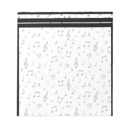 Muzieknoten Notitieblok