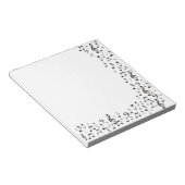 Muzieknoten Notitieblok (Schuin)