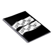 Muzieknoten Notitieboek (Rechterzijde)