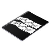 Muzieknoten Notitieboek (Linkerzijde)