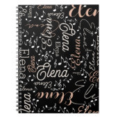 Muzieknoten Notitieboek (Voorkant)