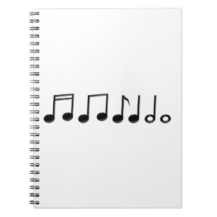 Muzieknoten Notitieboek