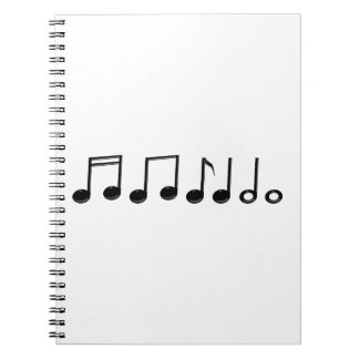 Muzieknoten Notitieboek