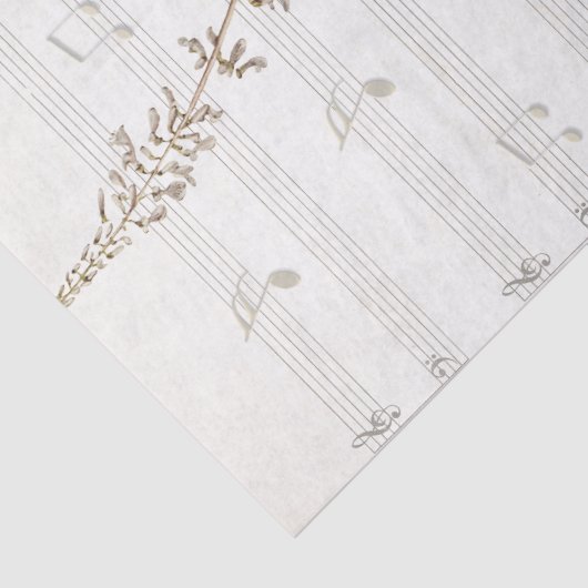  Muzieknoten ontkoppeling Tissuepapier (Detail)