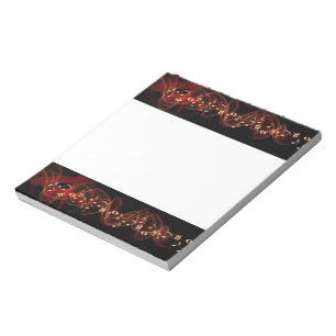 Muzieknoten op notitieblok