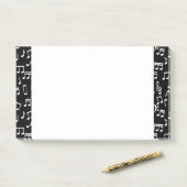 Muzieknoten Opmerkingen plaatsen Post-it® Notes (Op bureau)