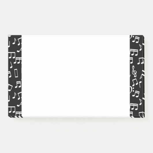 Muzieknoten Opmerkingen plaatsen Post-it® Notes (Voorkant)