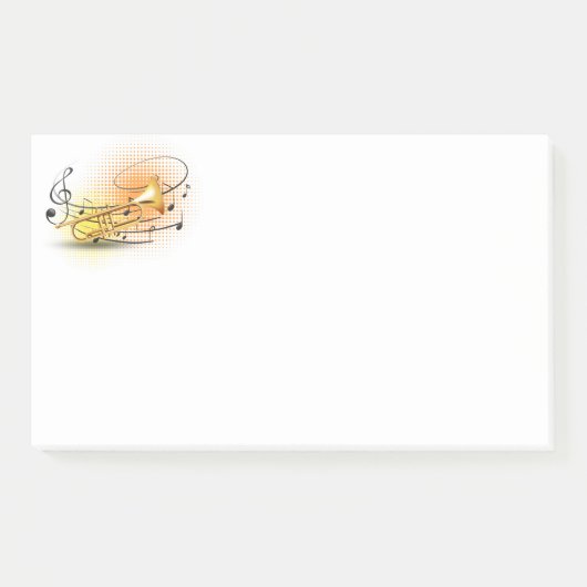 Muzieknoten Opmerkingen plaatsen Post-it® Notes (Voorkant)