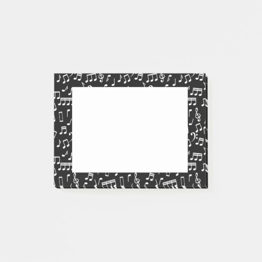 Muzieknoten Opmerkingen plaatsen Post-it® Notes (Voorkant)