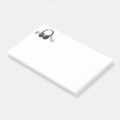 Muzieknoten Opmerkingen plaatsen Post-it® Notes (Schuin)
