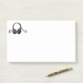 Muzieknoten Opmerkingen plaatsen Post-it® Notes (Op bureau)