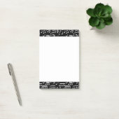 Muzieknoten Opmerkingen plaatsen Post-it® Notes (Kantoor)