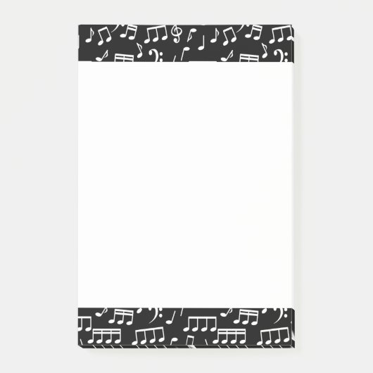 Muzieknoten Opmerkingen plaatsen Post-it® Notes (Voorkant)
