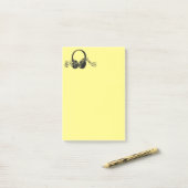 Muzieknoten Opmerkingen plaatsen Post-it® Notes (Op bureau)
