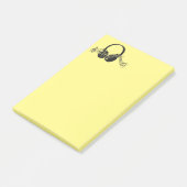 Muzieknoten Opmerkingen plaatsen Post-it® Notes (Schuin)