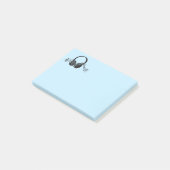Muzieknoten Opmerkingen plaatsen Post-it® Notes (Schuin)