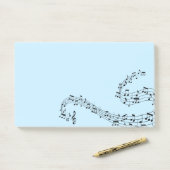 Muzieknoten Opmerkingen plaatsen Post-it® Notes (Op bureau)