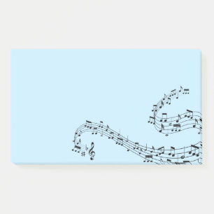 Muzieknoten Opmerkingen plaatsen Post-it® Notes