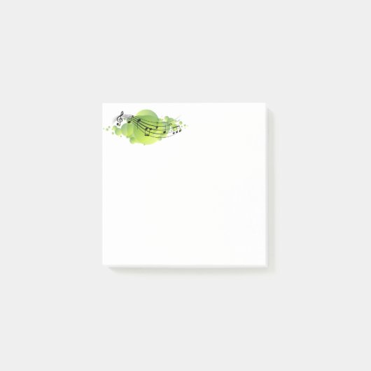 Muzieknoten Opmerkingen plaatsen Post-it® Notes (Voorkant)