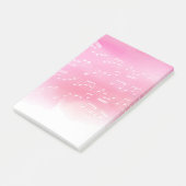 Muzieknoten Opmerkingen plaatsen Post-it® Notes (Schuin)