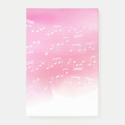 Muzieknoten Opmerkingen plaatsen Post-it® Notes (Voorkant)