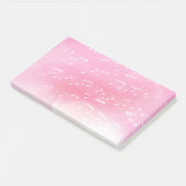 Muzieknoten Opmerkingen plaatsen Post-it® Notes (Schuin)