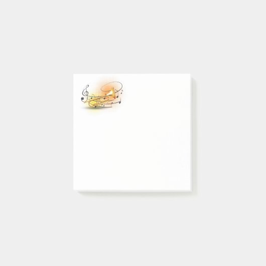 Muzieknoten Opmerkingen plaatsen Post-it® Notes (Voorkant)