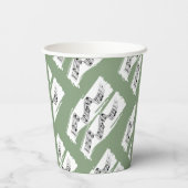 Muzieknoten Papieren Bekers (Achterkant)