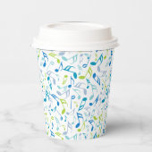 Muzieknoten Papieren Bekers (Links)