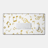 Muzieknoten patroon bureaumat (Keyboard & Muis)