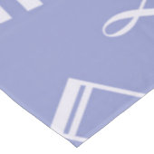 Muzieknoten patroon tafelkleed (Gekanteld)