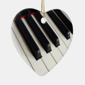 muzieknoten Piano-toetsenbordversiering Keramisch Ornament (Rechts)