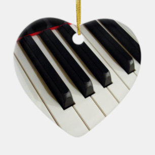 muzieknoten Piano-toetsenbordversiering Keramisch Ornament